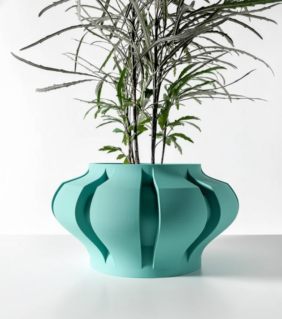 Ariko – Der elegante 3D-Pflanztopf in organischer Form