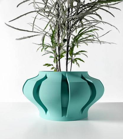 Ariko – Der elegante 3D-Pflanztopf in organischer Form