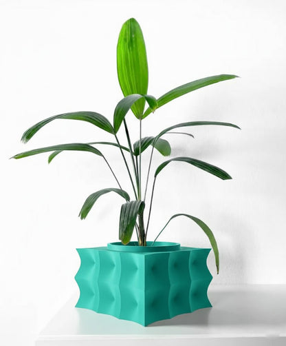 Averth Pflanztopf – Kubische Wellen mit Charakter