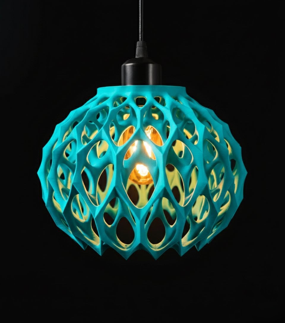 "Invader Pendant" – Lichtskulptur für moderne Räume