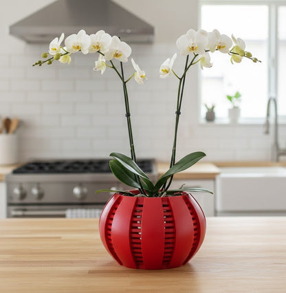Der Arik 3D Orchideen-Pflanztopf – Atmungsaktiv. Designstark. Durchdacht