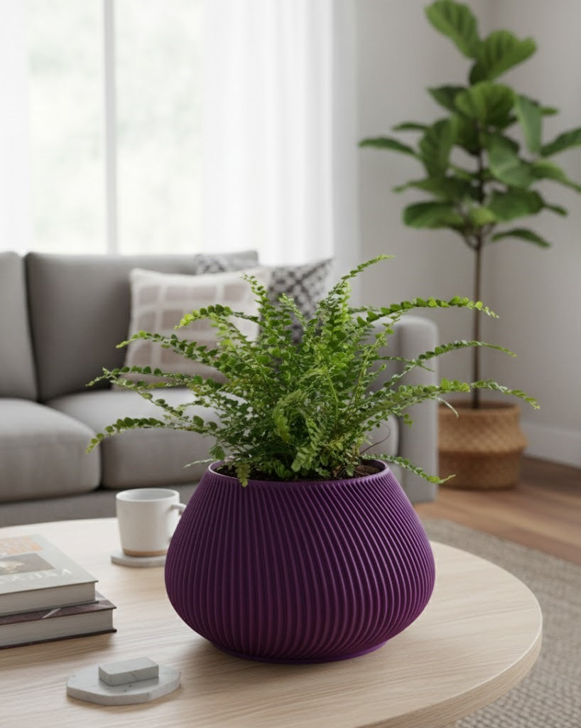 Davi Pflanztopf – Minimalistische Raffinesse in 3D