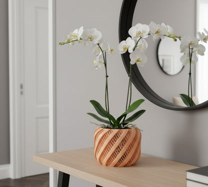 Arno – Der 3D-gedruckte Orchideen-Pflanztopf mit Belüftungssystem