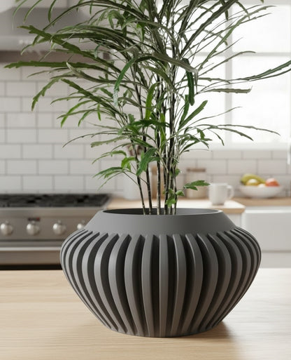 Caios Pflanztopf – Architektonische Eleganz im 3D-Design