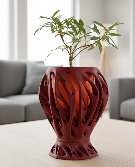 Mantis – Der organisch-geformte 3D Pflanztopf mit futurativem Look