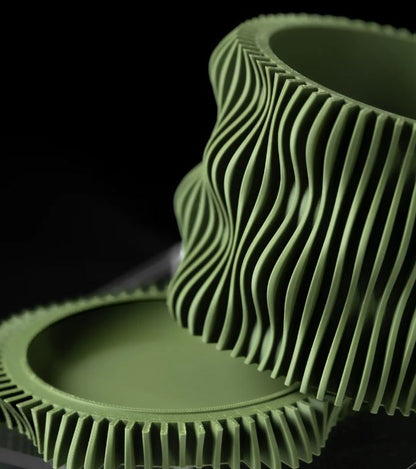 3D Pflanztopf „Muxel“ – Wellenform trifft Präzision