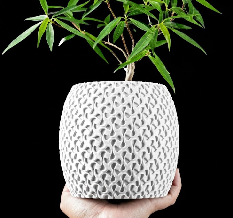 Ringa Pflanztopf – organische 3D-Ästhetik für moderne Räume