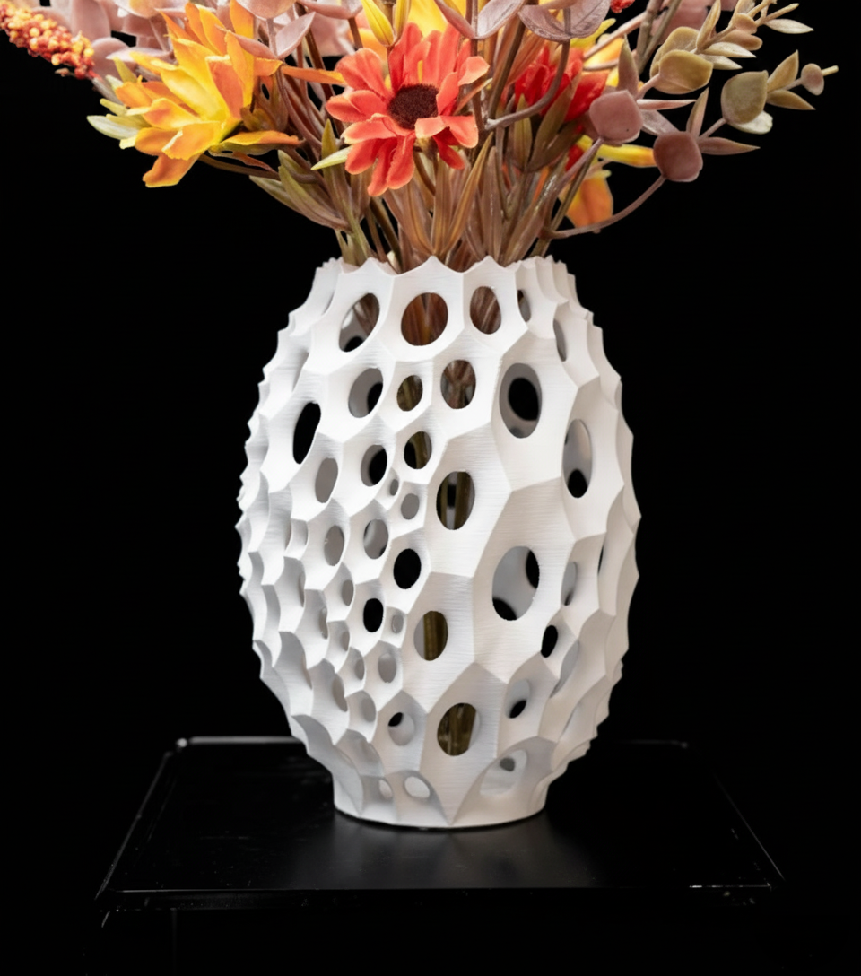 Vase "Virus 2.0" – Futuristische Kunst in organischer Form