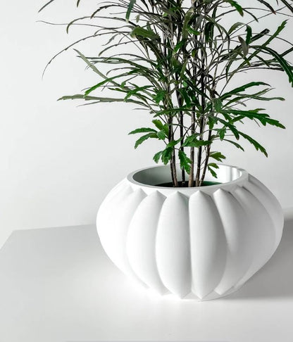 Bunos 3D Pflanztopf – Skulpturales Design für stilvolle Pflanzenpräsentation