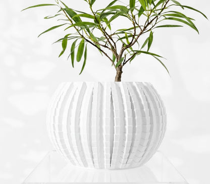 Uralo – Der strukturstarke 3D-Pflanztopf mit architektonischem Charakter