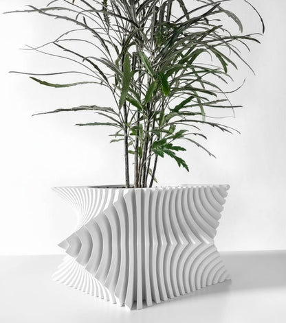 Anio – Der dynamisch verdrehte 3D Pflanztopf