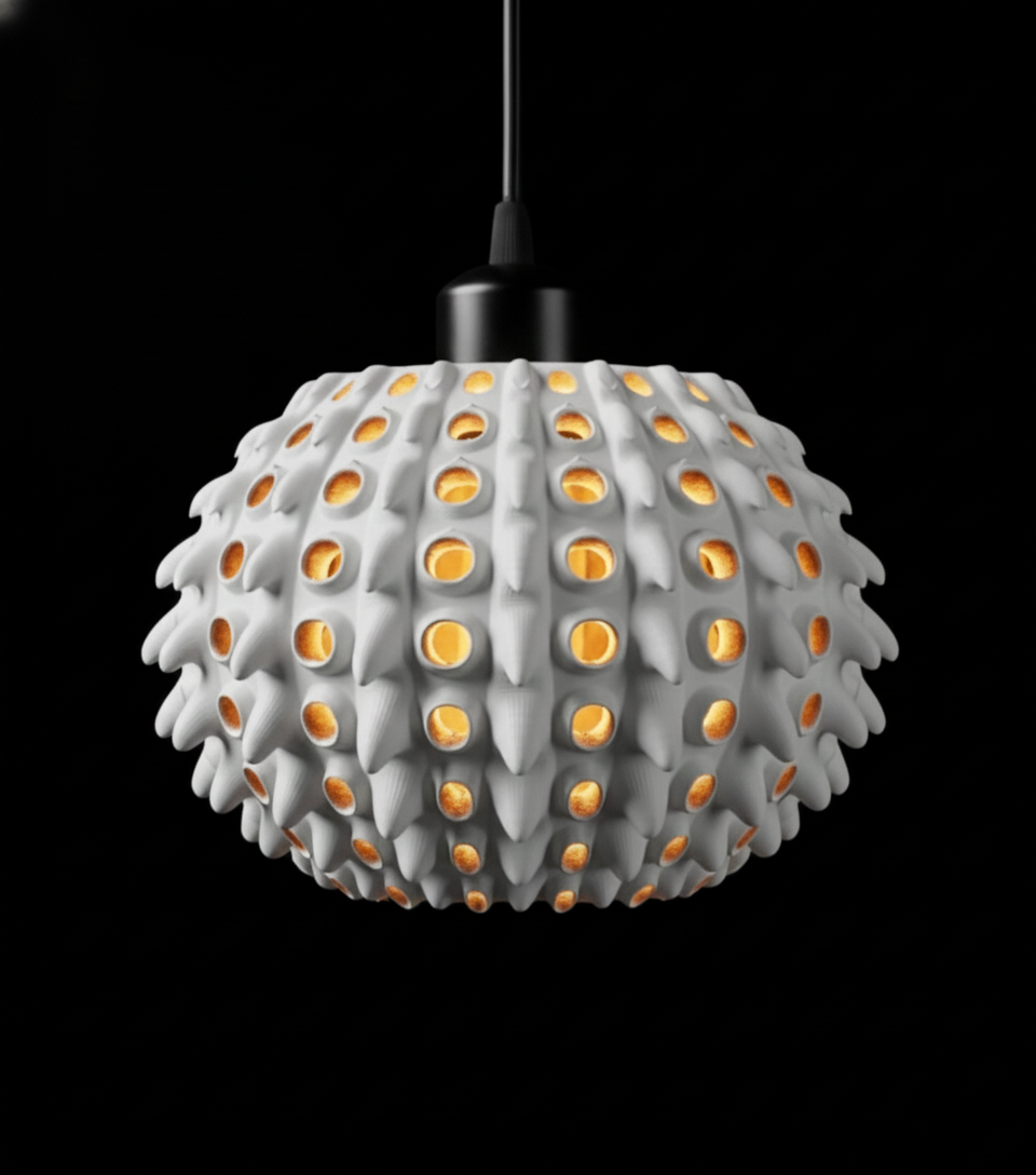 "Barnacle" Pendelleuchte – organisches Design mit markanter Struktur