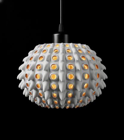 "Barnacle" Pendelleuchte – organisches Design mit markanter Struktur