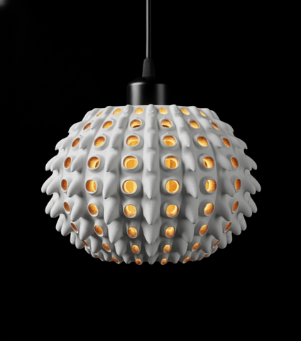 "Barnacle" Pendelleuchte – organisches Design mit markanter Struktur