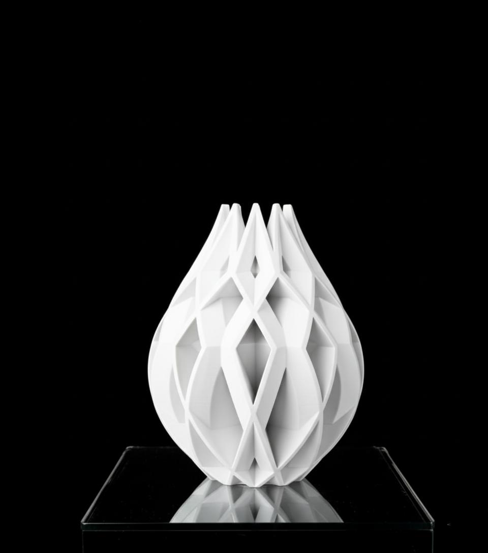 Vase "Von Flower" – Geometrische Eleganz in Blütenform