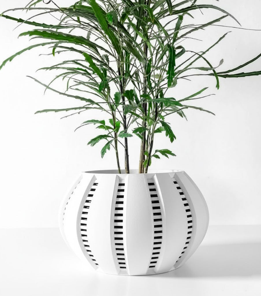 Balu 3D Pflanztopf – Modernes Design trifft strukturierte Eleganz